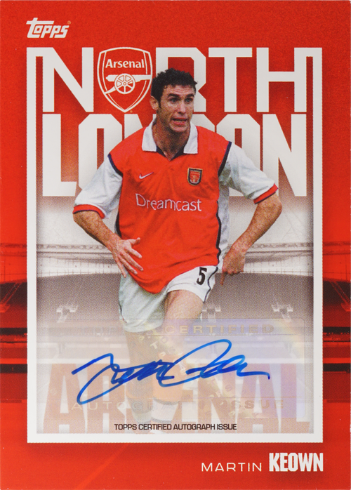 Martin Keown trading card
