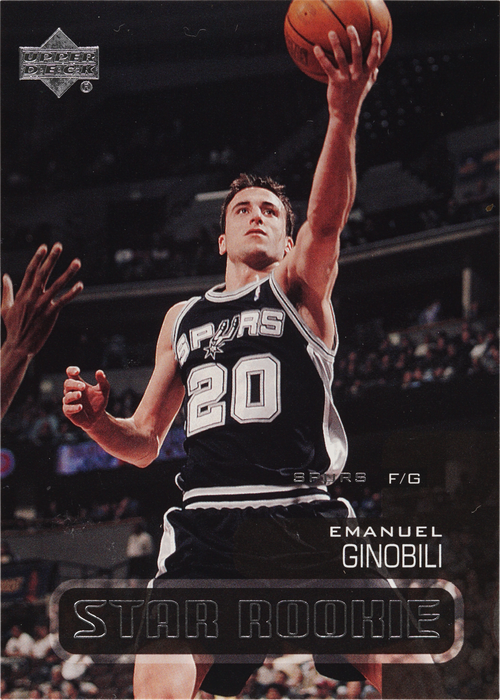Emanuel Ginobili trading card