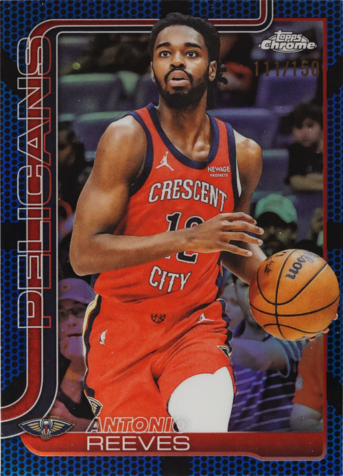 Antonio Reeves trading card