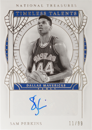 Sam Perkins trading card