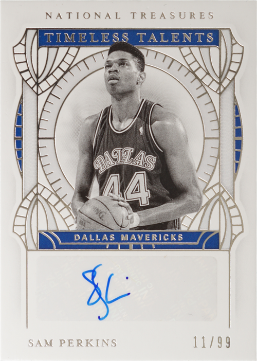 Sam Perkins trading card