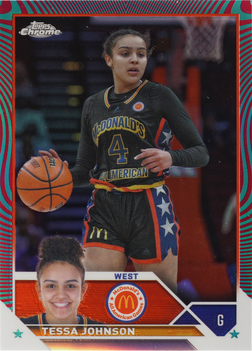 Tessa Johnson trading card