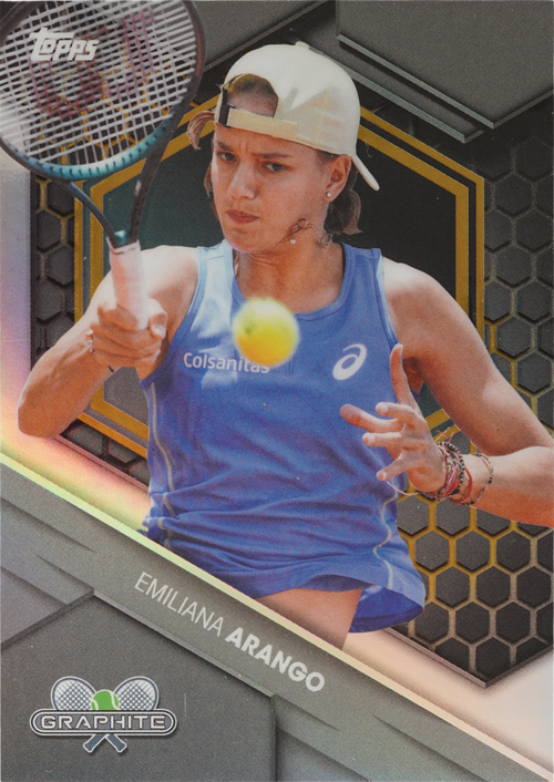 Emiliana Arango trading card