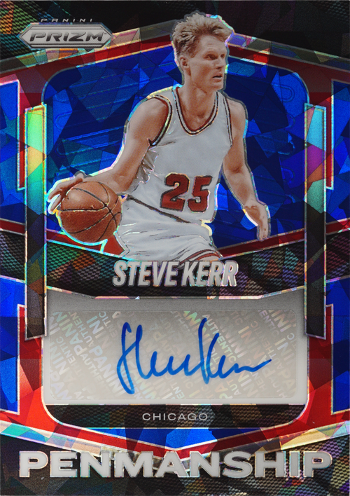 Steve Kerr trading card