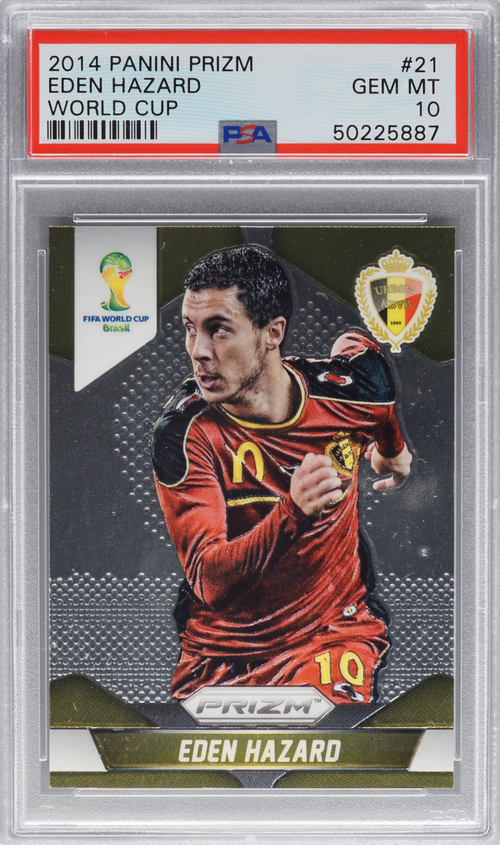 Eden Hazard trading card