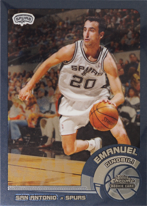 Emanuel Ginobili trading card