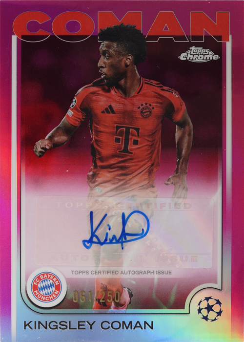 Kingsley Coman trading card