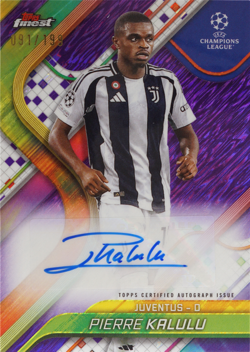 Pierre Kalulu trading card