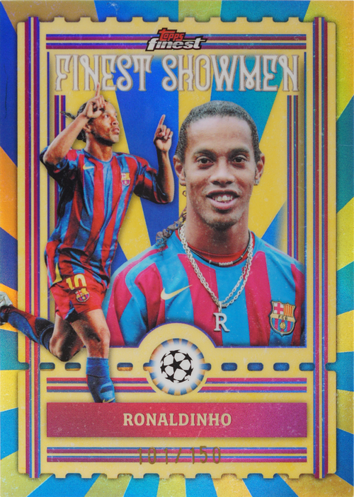 Ronaldinho trading card