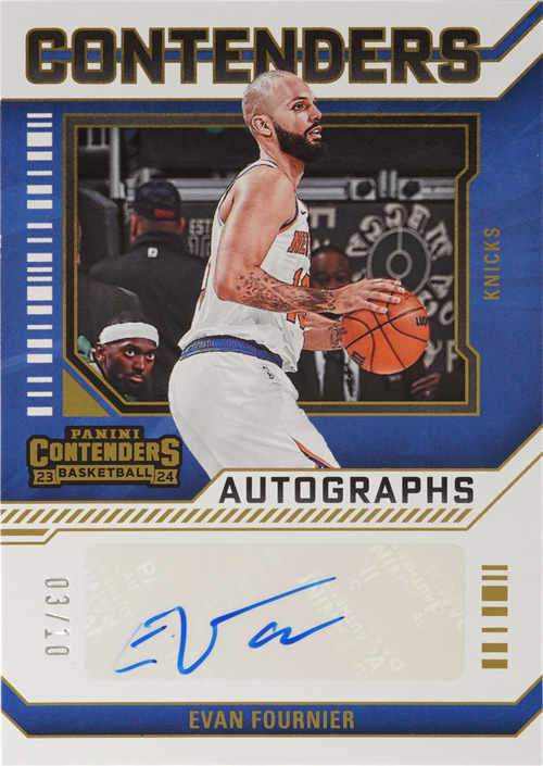Evan Fournier trading card