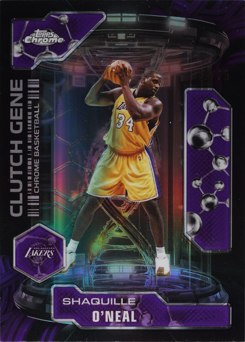 Shaquille O’Neal trading card