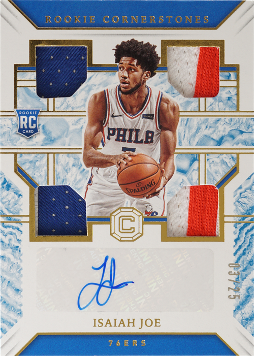 Isaiah Joe trading card
