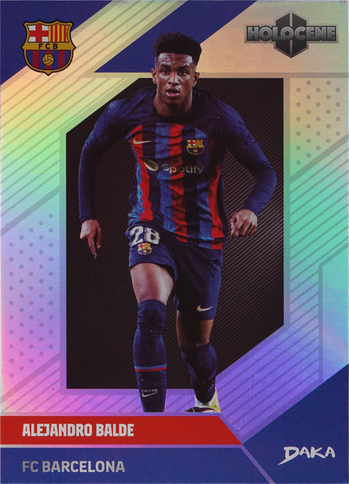 Alejandro Balde trading card