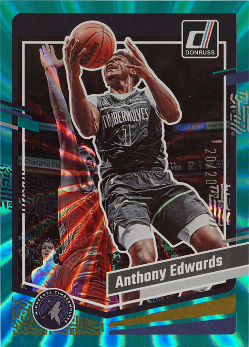 Anthony Edwards trading card