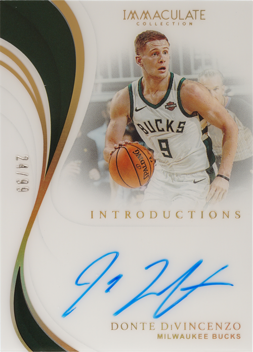 Donte DiVincenzo trading card