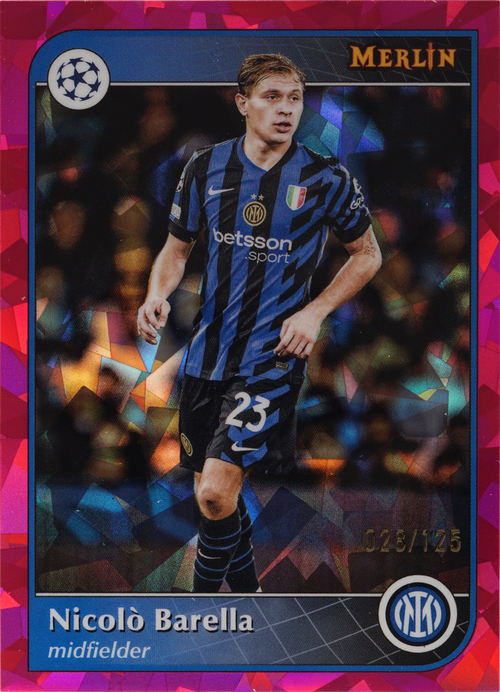 Nicolò Barella trading card