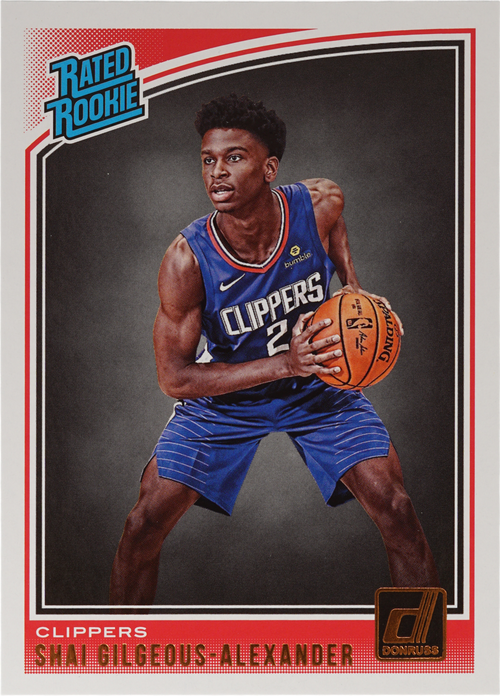 Shai Gilgeous-Alexander trading card