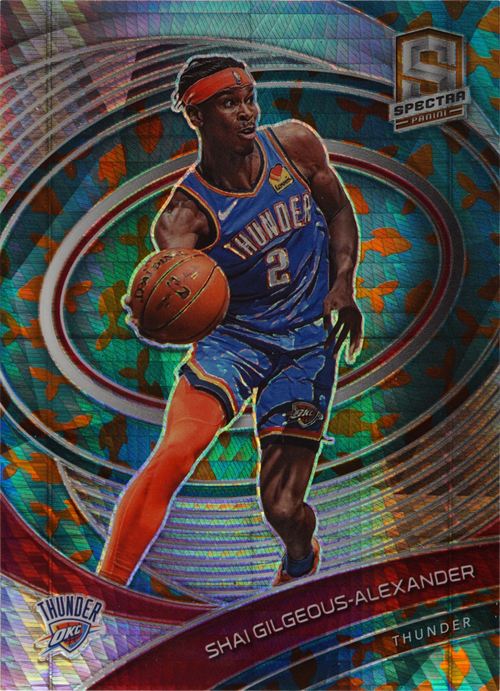 Shai Gilgeous-Alexander trading card