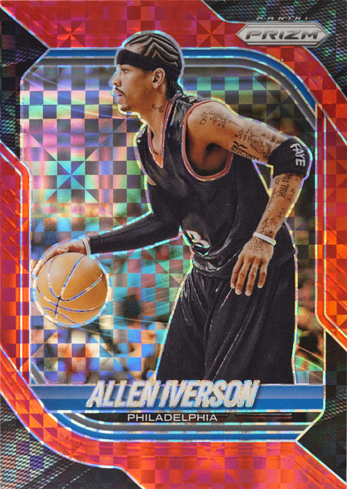 Allen Iverson trading card