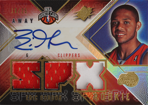 Eric Gordon trading card