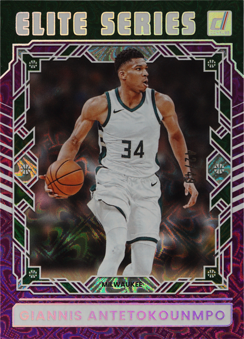 Giannis Antetokounmpo trading card