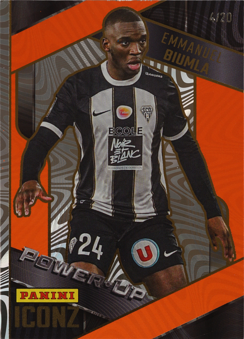 Emmanuel Biumla trading card