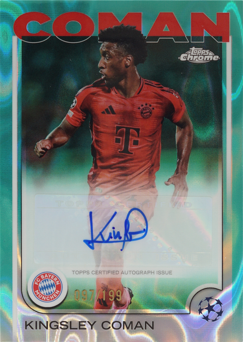 Kingsley Coman trading card