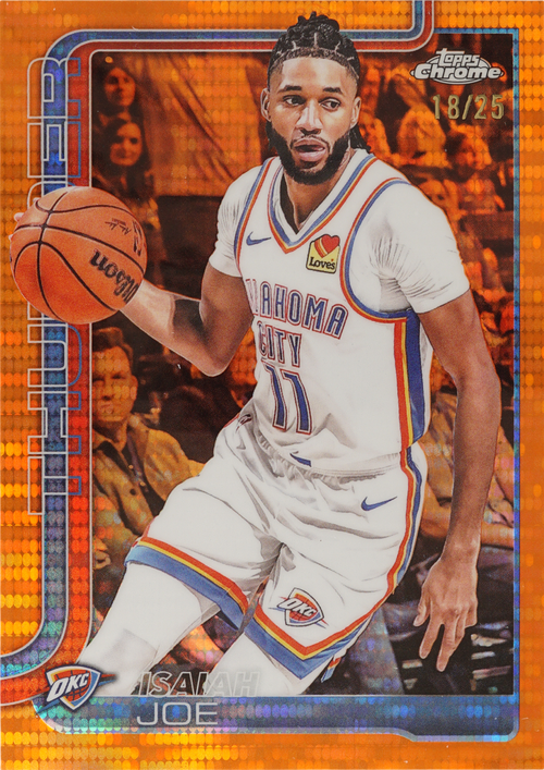 Isaiah Joe trading card