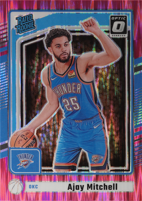 Ajay Mitchell trading card