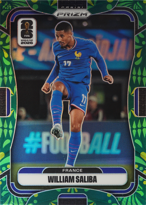 William Saliba trading card