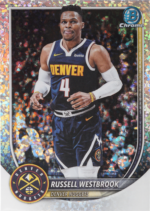 Russell Westbrook trading card
