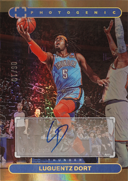 Luguentz Dort trading card