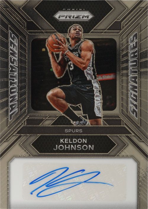 Keldon Johnson trading card