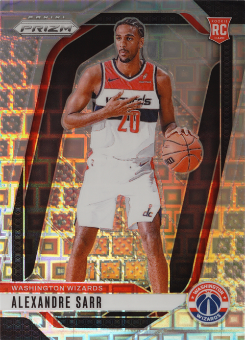 Alexandre Sarr trading card