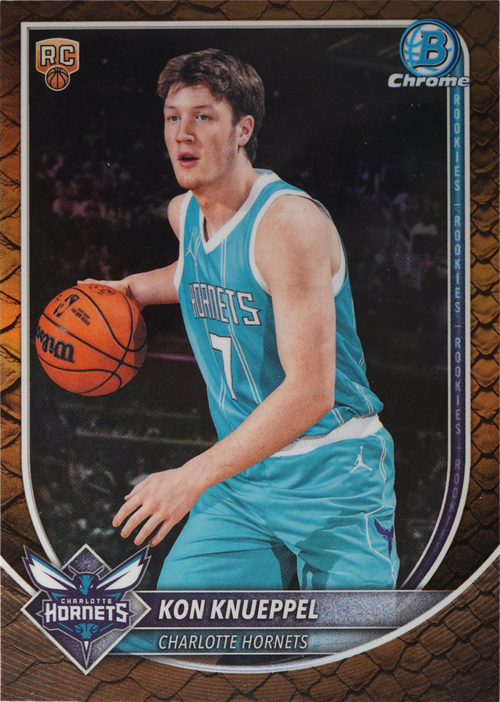 Kon Knueppel trading card