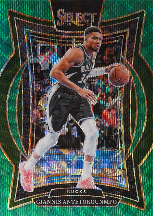 Giannis Antetokounmpo trading card