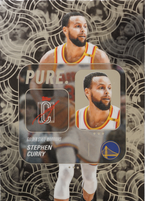 Stephen Curry trading card