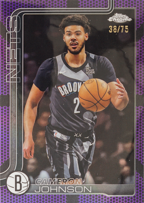 Cameron Johnson trading card