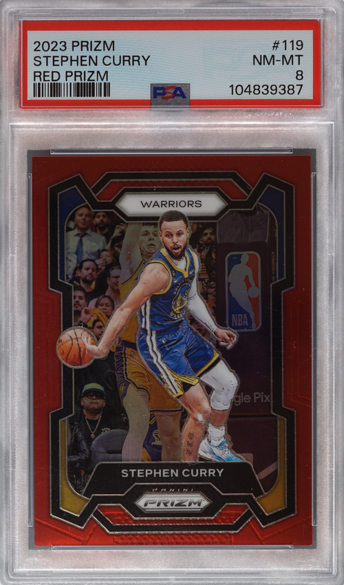 Stephen Curry trading card