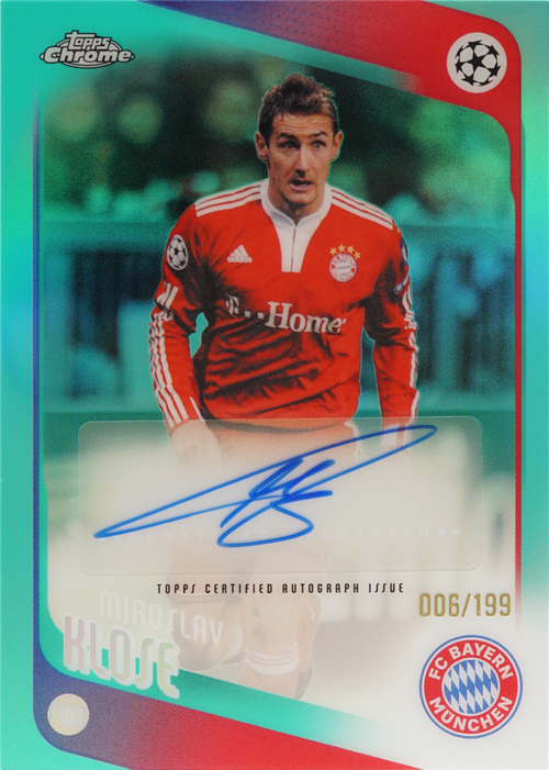 Miroslav Klose trading card