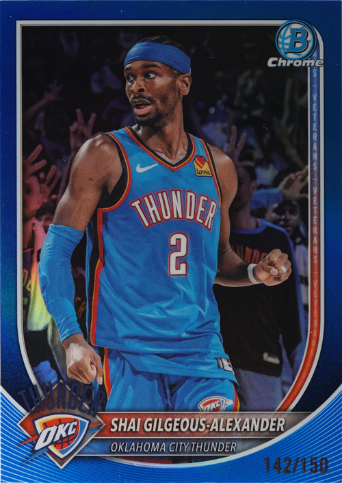 Shai Gilgeous-Alexander trading card