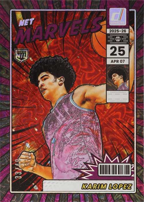 Karim Lopez trading card