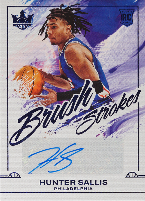 Hunter Sallis trading card