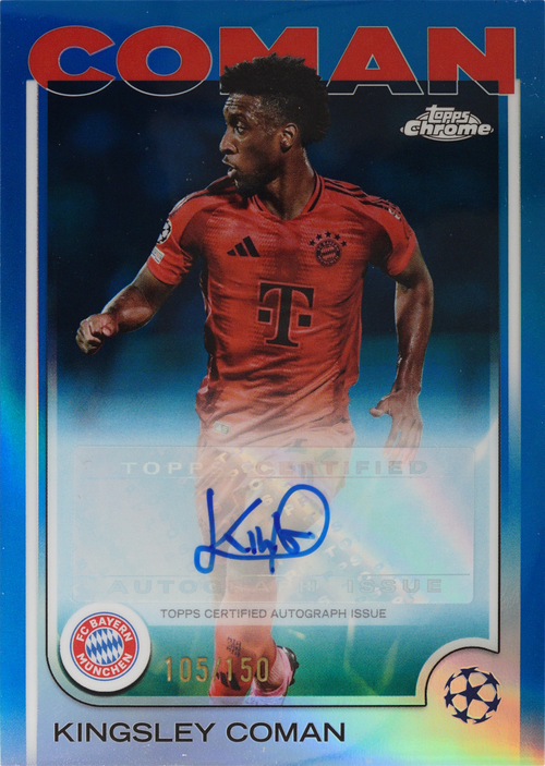 Kingsley Coman trading card