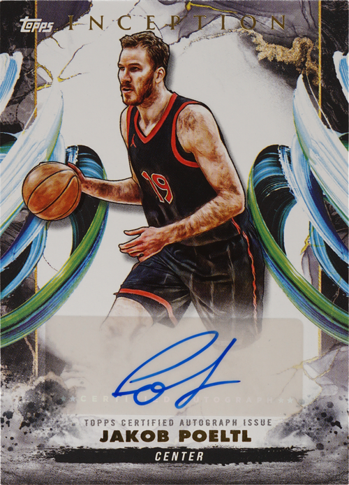 Jakob Poeltl trading card