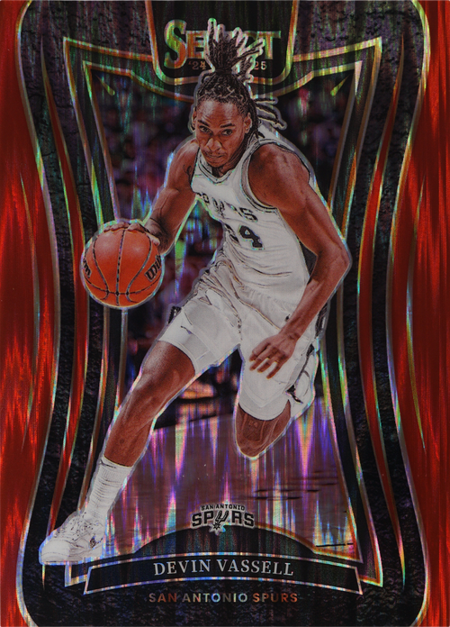 Devin Vassell trading card