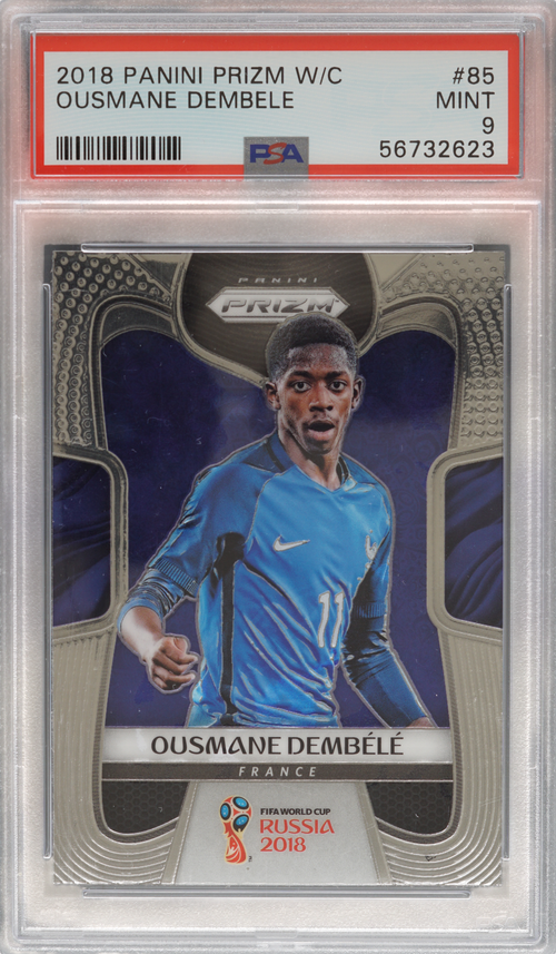 Ousmane Dembele trading card