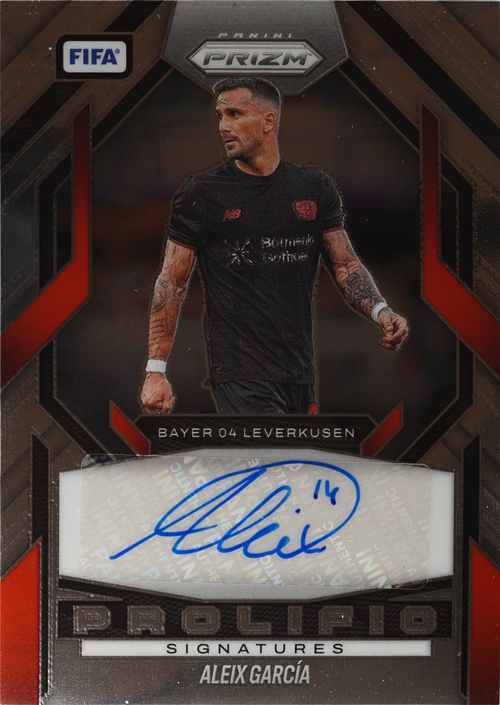 Aleix García trading card