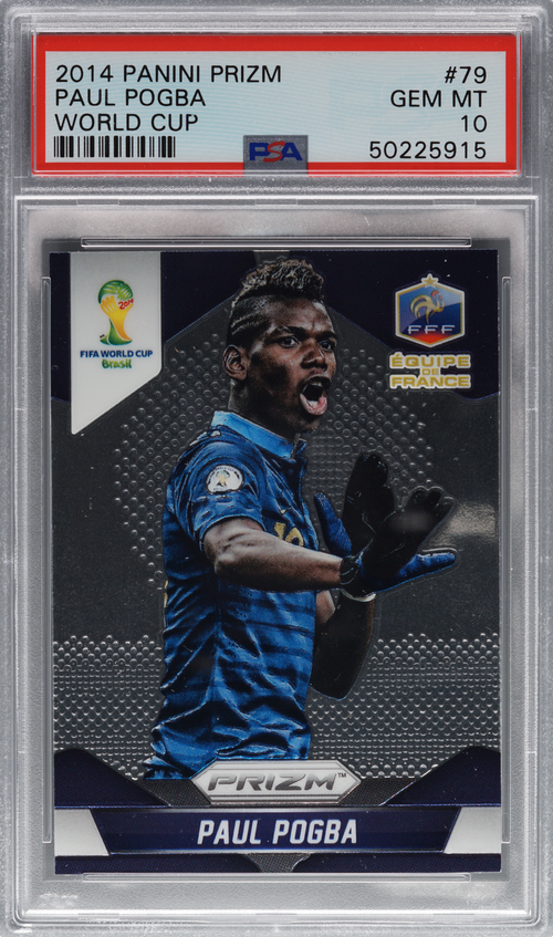 Paul Pogba trading card