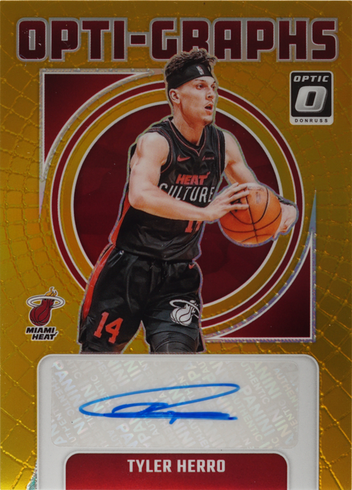 Tyler Herro trading card